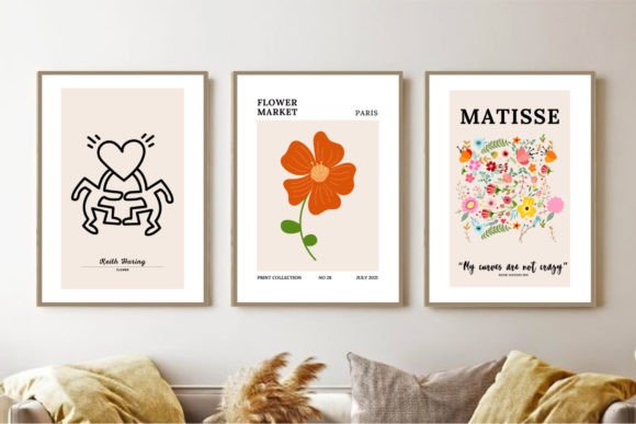 Download Wall Art Set of 3,Matisse Print - Wall art set of 3 Collection