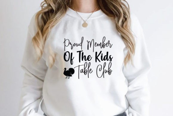 Download Proud Member of the Kids Table Club - Kids table Collection