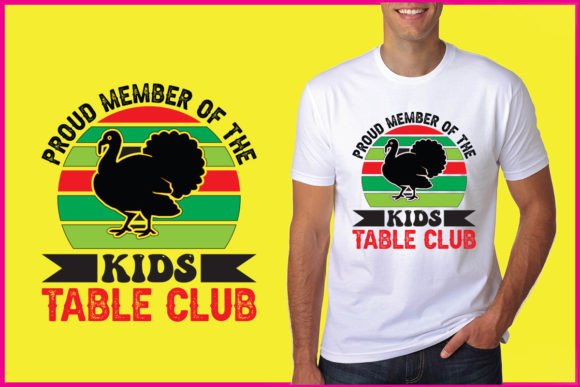 Download Proud Member of the Kids Table Club - Kids table Collection